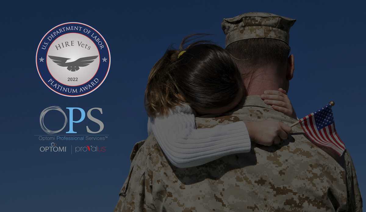 Provalus Awarded HIRE Vets® Medallion for the Second Year in a Row