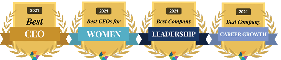 Optomi celebrates Comparably awards_2021_best ceo_best ceo’s for women_best company leadership_best companu career growth