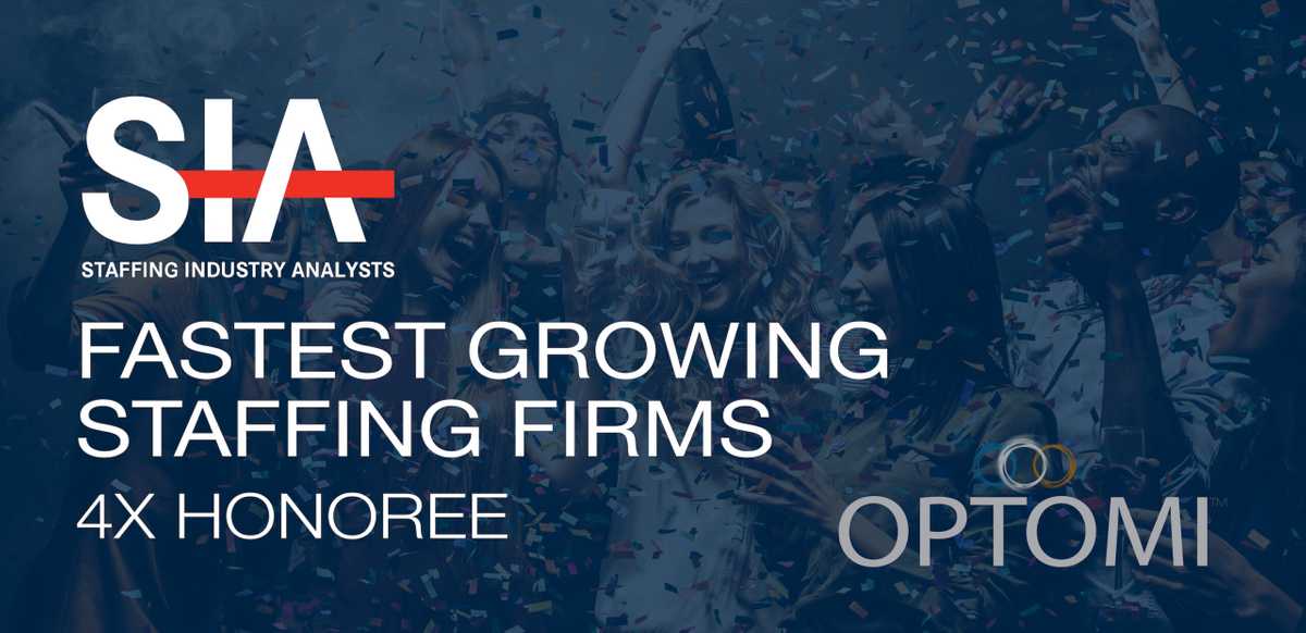 Optomi Recognized by SIA as One of the Fastest-Growing Staffing Firms in 2023